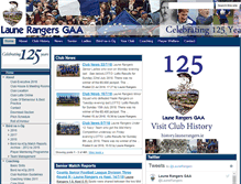Tablet Screenshot of launerangers.ie